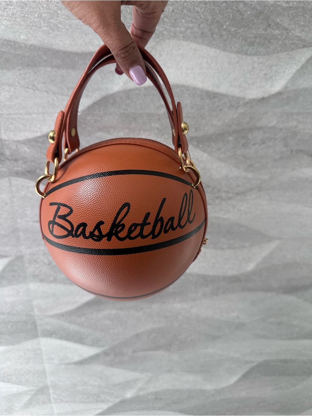 Basketball Novelty Top-Handle Bag - Orange Game on !